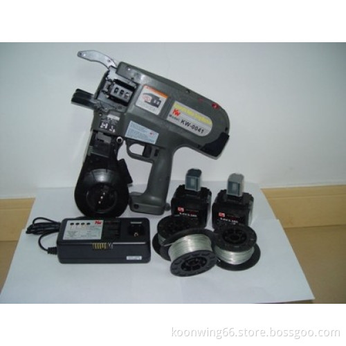 Rebar Tying Machine ties the 2 combined rebars from 6-68mm